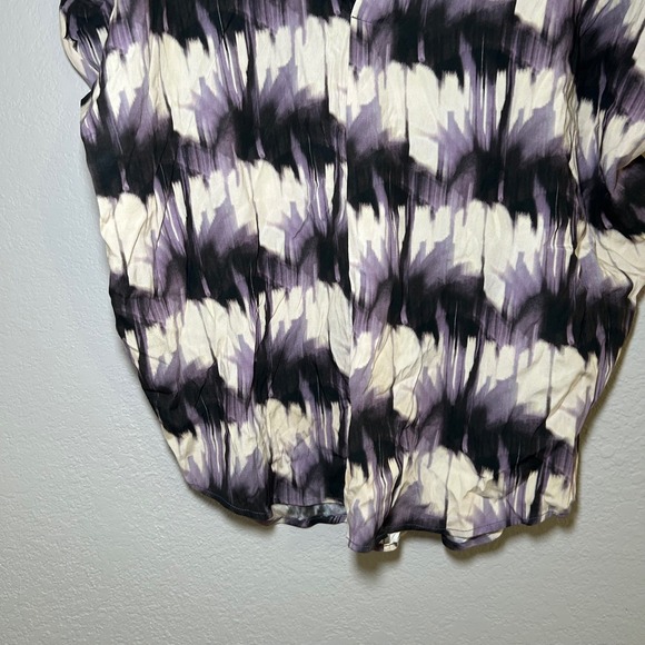 zero + maria cornejo blouse women's 10 silk artsy lagenlook sustainable office - Picture 4 of 7